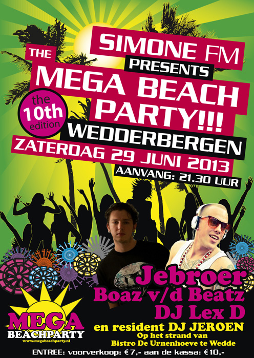 Mega Beach Party 2013